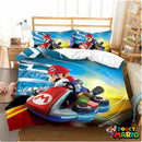 Housse de Couette Mario Kart Bleu