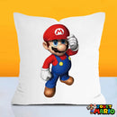 Housse Coussin Blanc 45x45 Mario