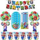 Décoration de table anniversaire Mario Kart