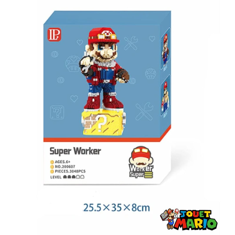 Jeu Mario Construction Avec Des Briques