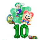 Kit Ballon Anniversaire Vert Mario