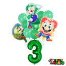 Kit Ballon Anniversaire Vert Mario
