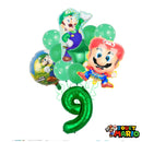 Kit Ballon Anniversaire Vert Mario
