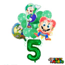 Kit Ballon Anniversaire Vert Mario