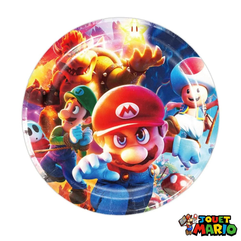 Kit Décoration Anniversaire Super Mario 30 Pièces