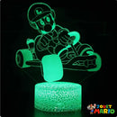 Lampe 3d Illusion Mario