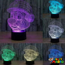 Lampe Effet 3d Super Mario