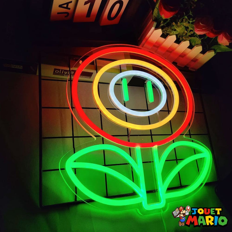 Lampe Mario Fleur de Feu