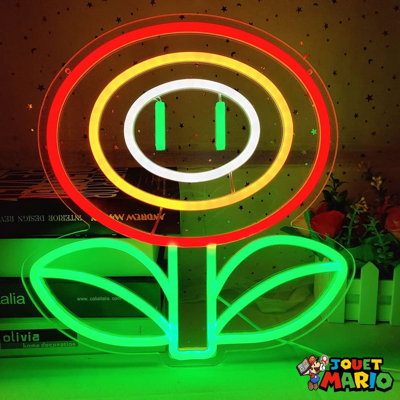 Lampe Mario Fleur de Feu