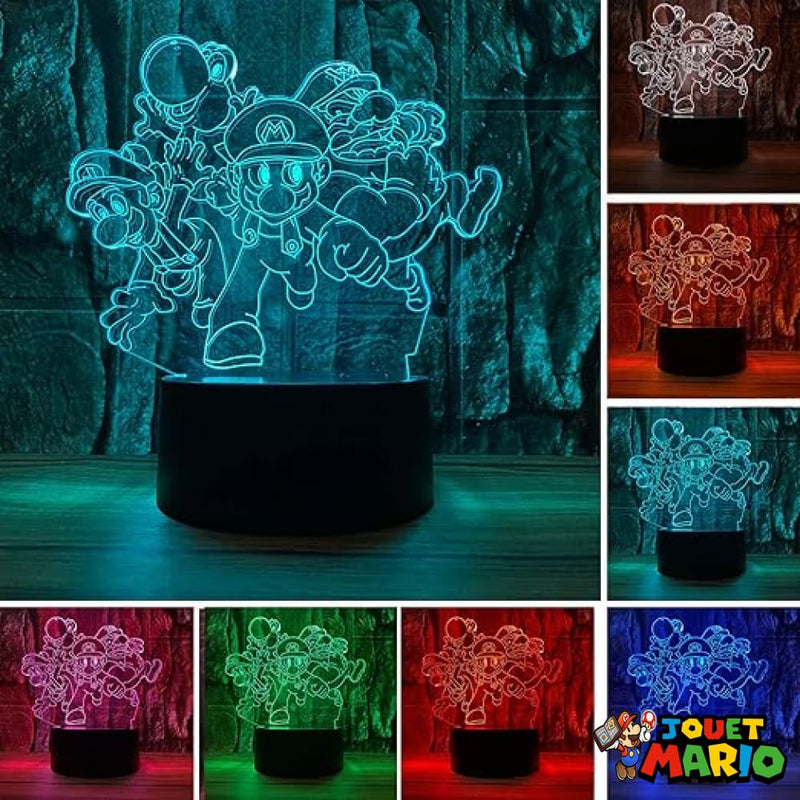 Lampe Tactile Mario Et Luigi