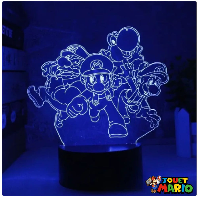 Lampe Tactile Mario Et Luigi