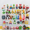 Lot Figurine Mario 48 Piéces