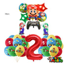 Mario Ballons Chiffres Anniversaire
