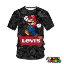 Mario Bros T-shirt Rouge et Noir