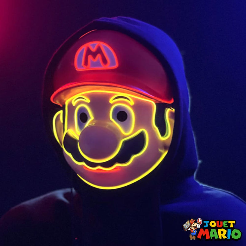Masque Lumineux Mario