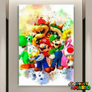 Peinture Diamant de Mario et ses Amis