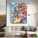 Peinture Diamant Mario sans Cadre