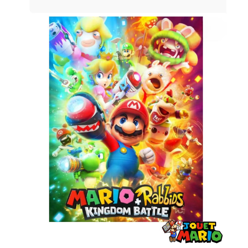 Peinture Diamant Mario et les Lapins