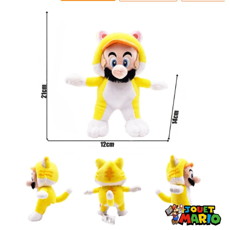 Peluche Mario Chat Jouet Mario