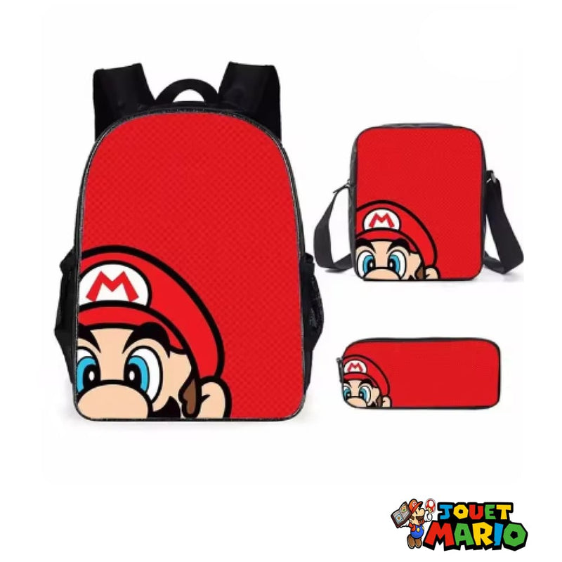 Petit Sac à dos Mario Rouge