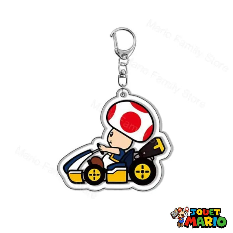 Porte Clé Champignon Mario