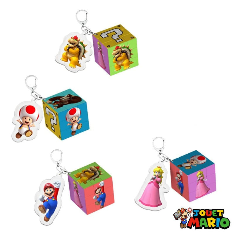 Porte Cle Mario Rubik’s Cube