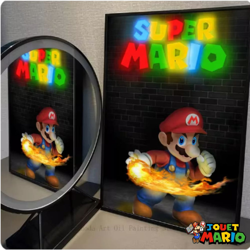 Poster Mario de Feu