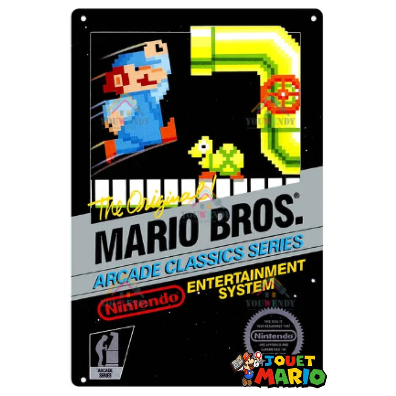 Poster Pixel Super Mario Bros