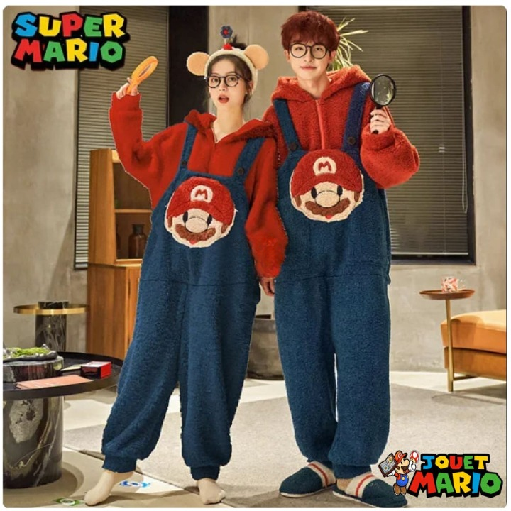 Pyjama combinaison femme Mario