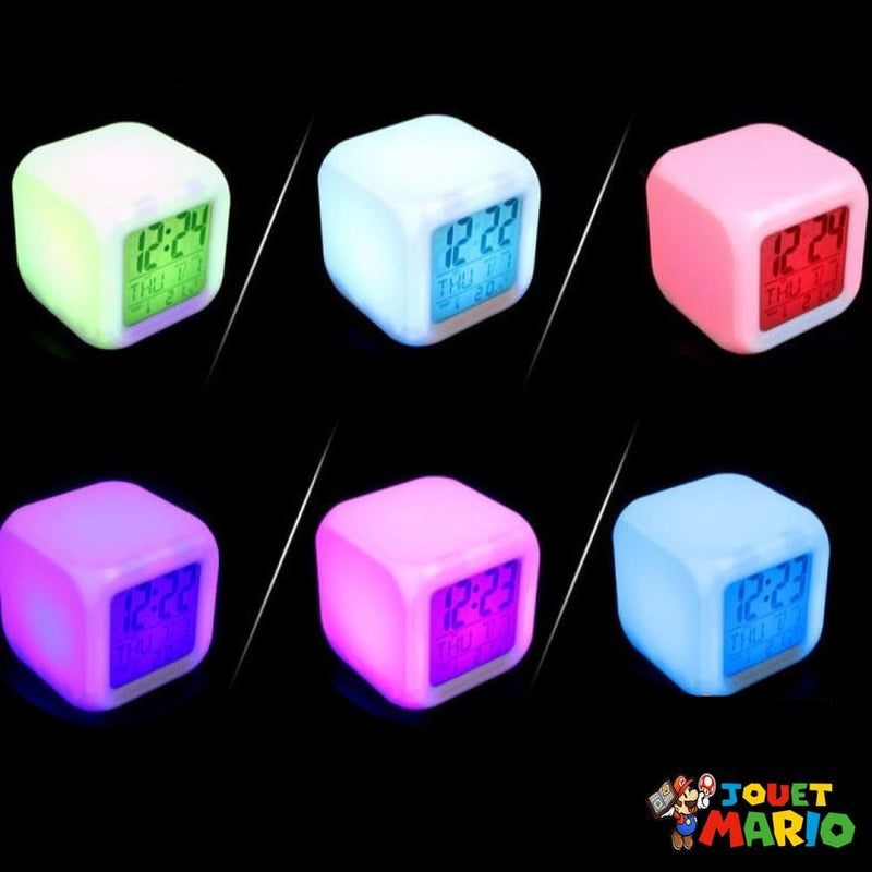 Réveil Mario Cube Enfants