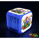 Réveil Mario et Luigi 7 Couleurs