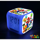 Réveil Mario Lumineux Enfant