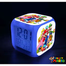Réveil Mario Veilleuse Cube