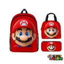 Sac a dos Ecole Rouge Mario