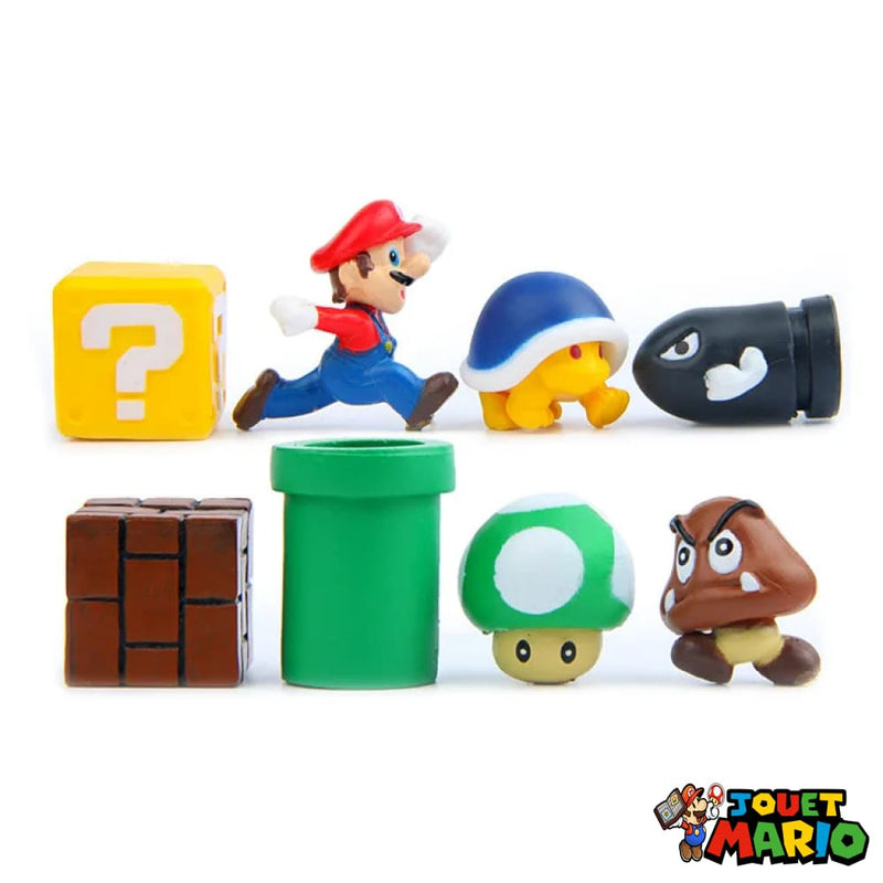 Sachet Figurines Mario Bros