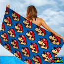 Serviette Plage Mario Bros