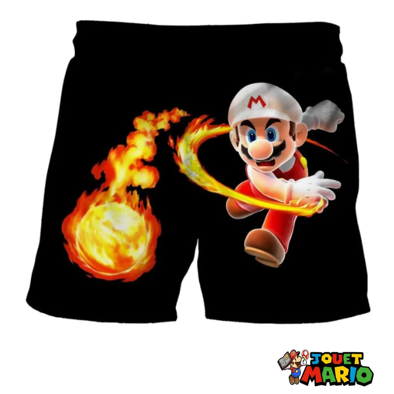 Short Noir Super Mario