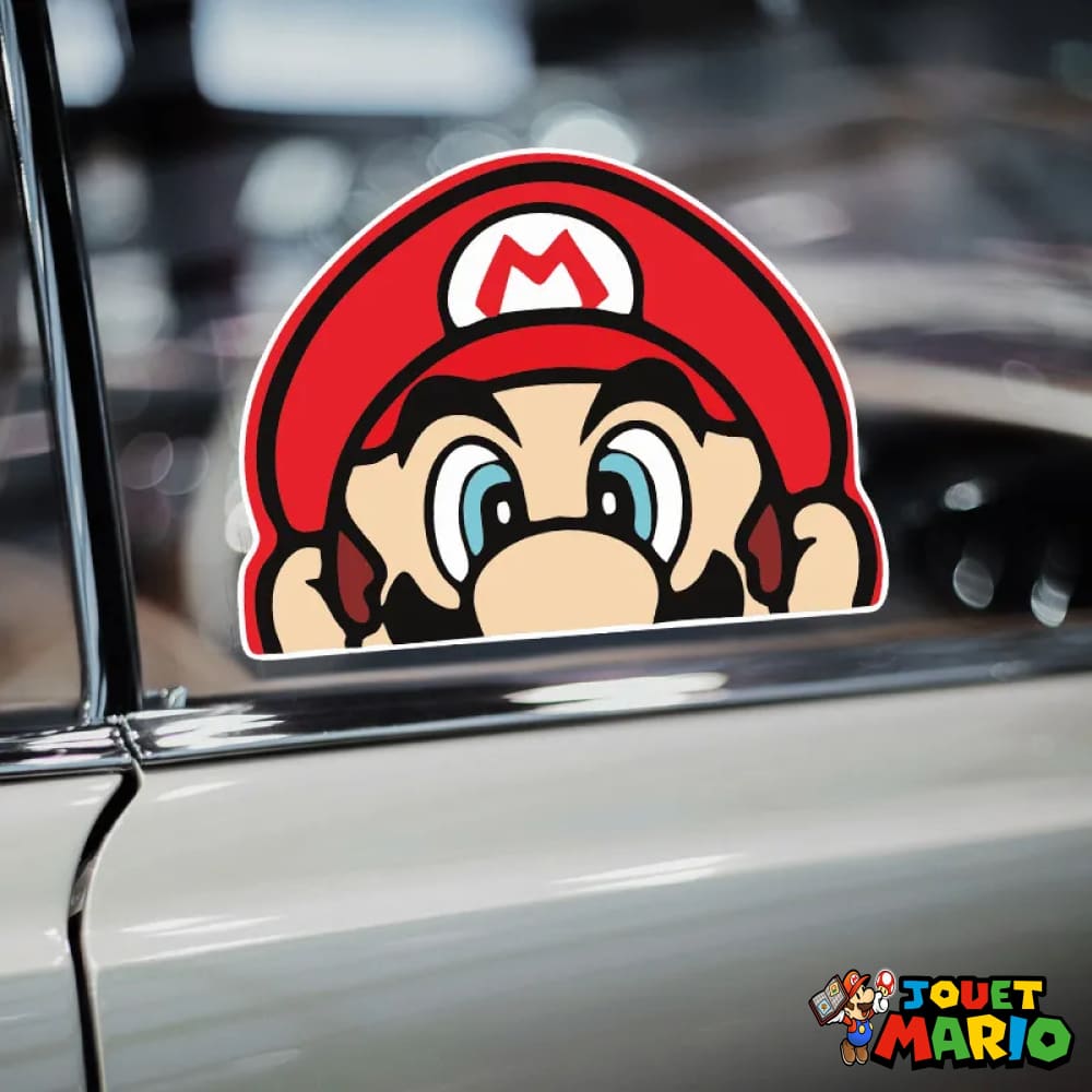 Sticker Voiture Mario Bros | Jouet Mario