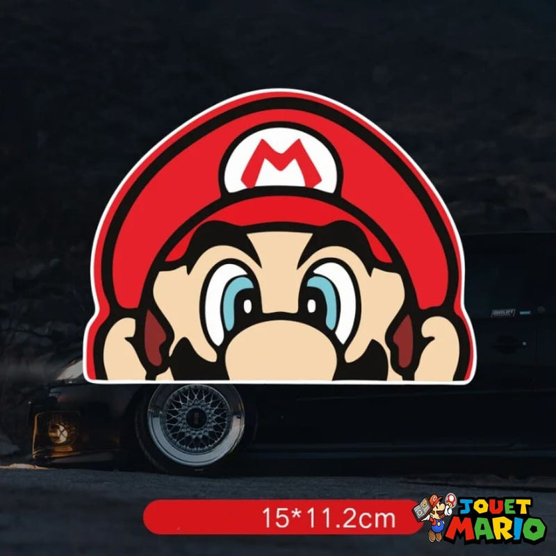 Sticker Voiture Mario Bros