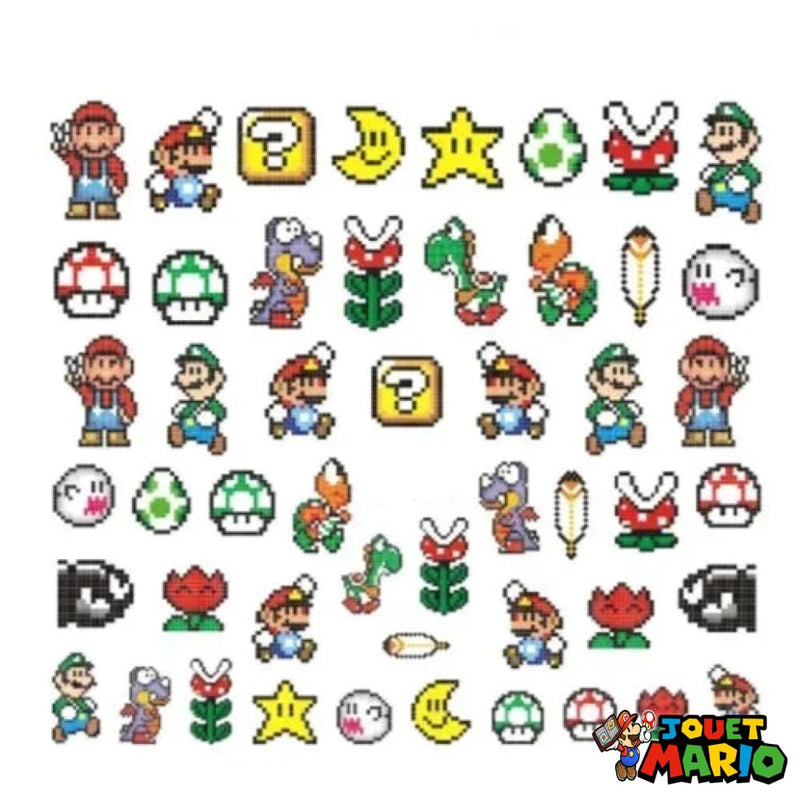 Stickers Ongles Mario