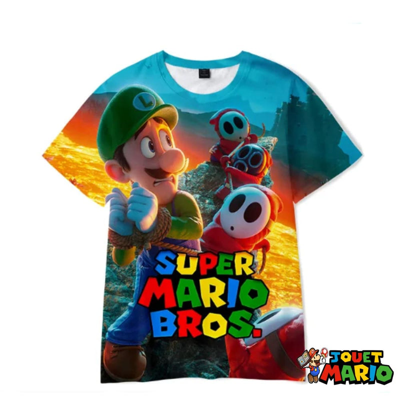 Super Mario Luigi T-shirt