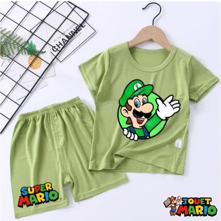 Super Mario short pyjamas