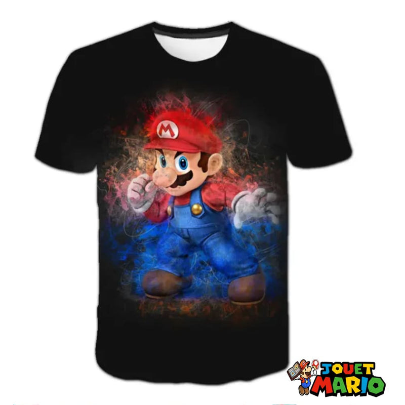 Super Mario T-shirt Noir