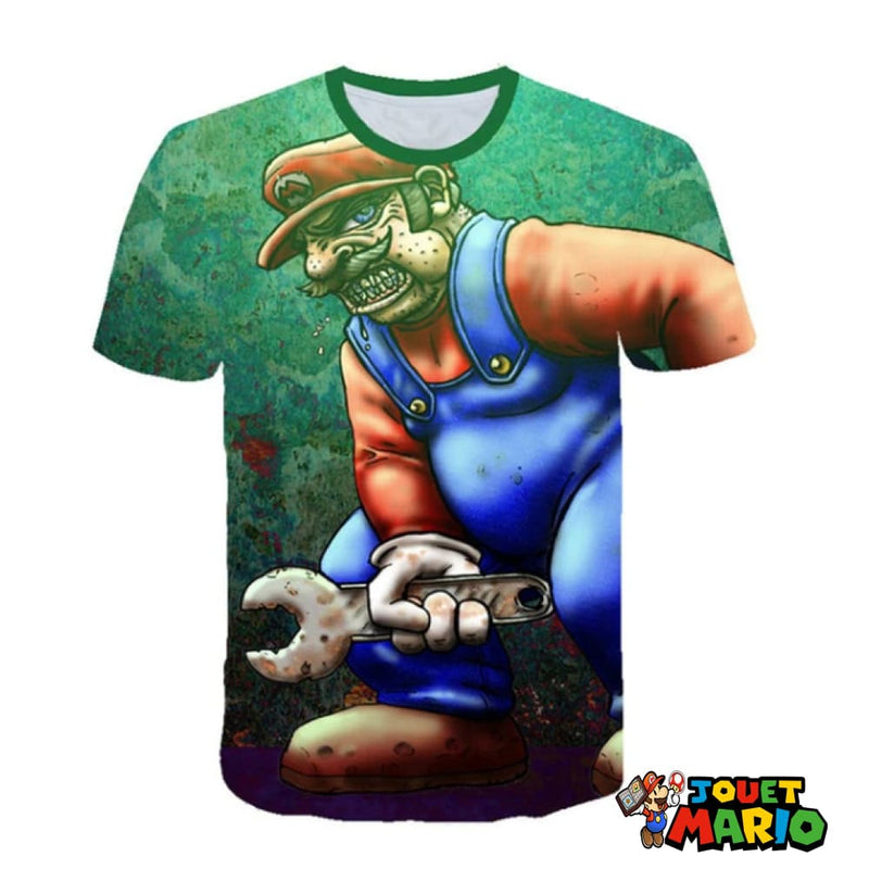 Super Mario T-shirt Transformation
