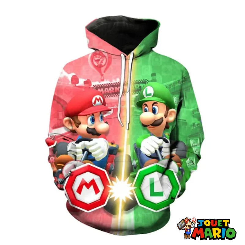 Sweat Shirt Bicolore Mario