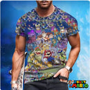 T Shirt Bleu Mario