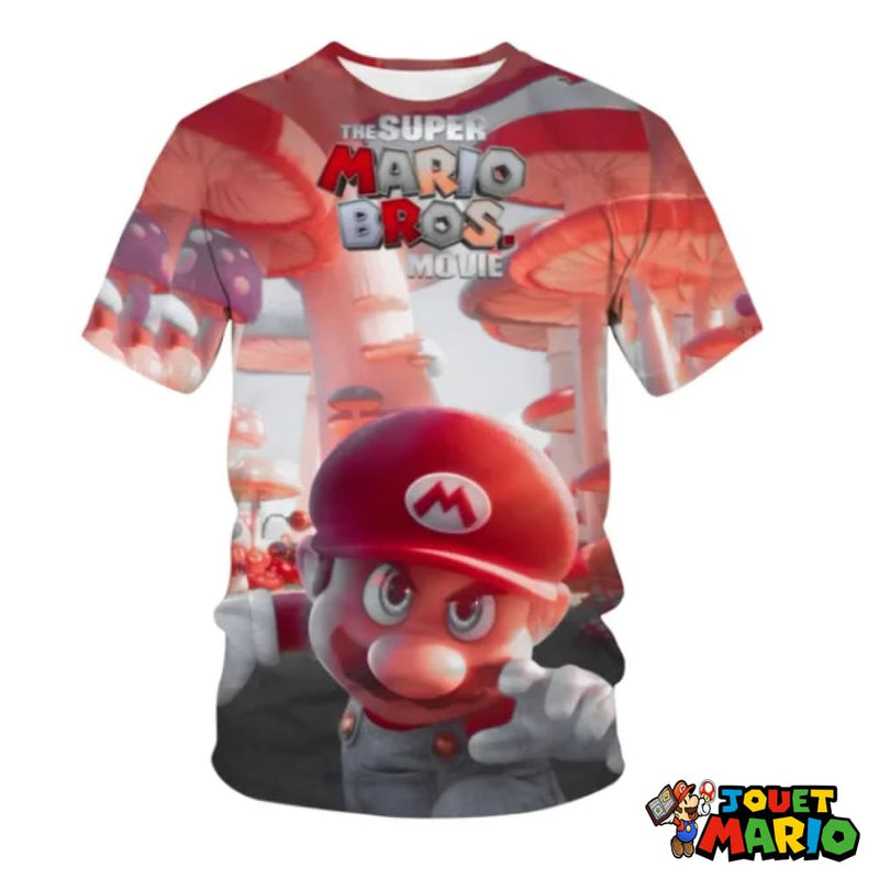T-shirt Humoristique Mario