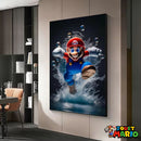 Tableau Art Mural Mario Gris