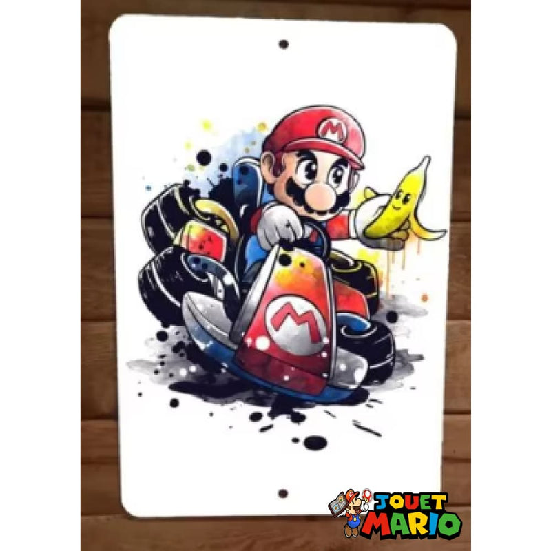 Tableau Metal Mario Kart 7