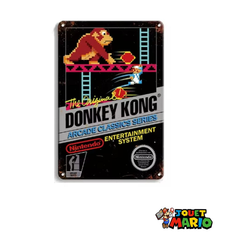 Tableau Métal Nintendo Donkey Kong